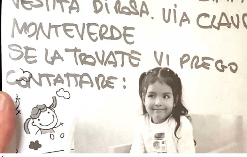 Desaparece niña peruana  en la ciudad de Florencia