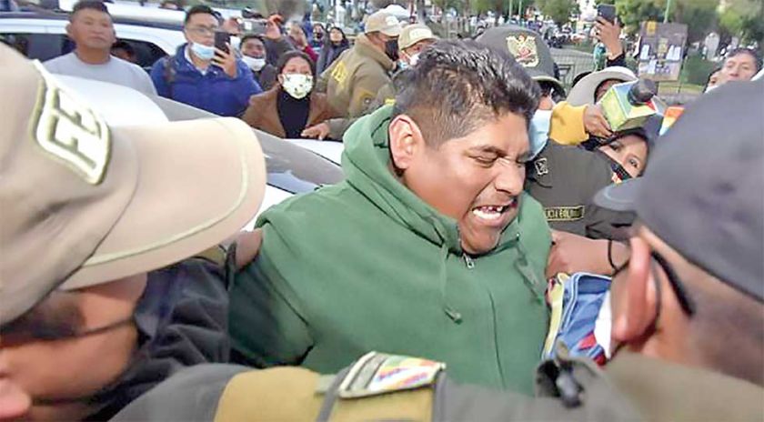 Fiscalía vuelve a imputar al cocalero César Apaza