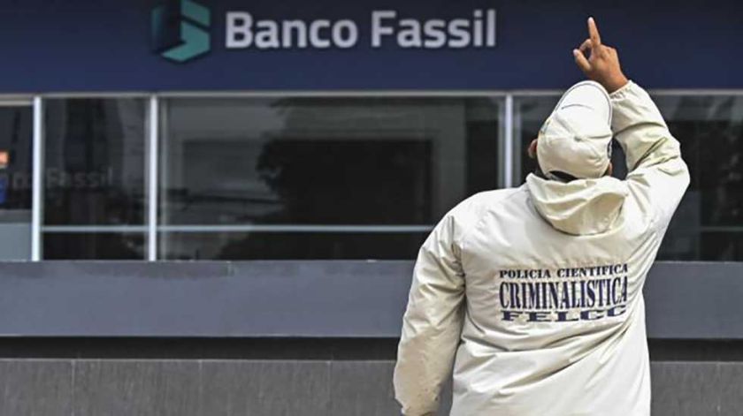 Informe descarta rastros de sangre en oficina del exinterventor de Fassil