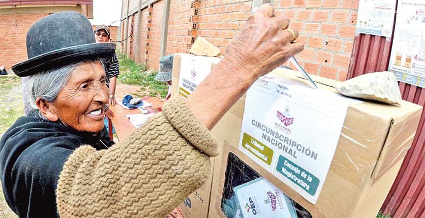 Judiciales: Arce promulga la ley y se agota el tiempo