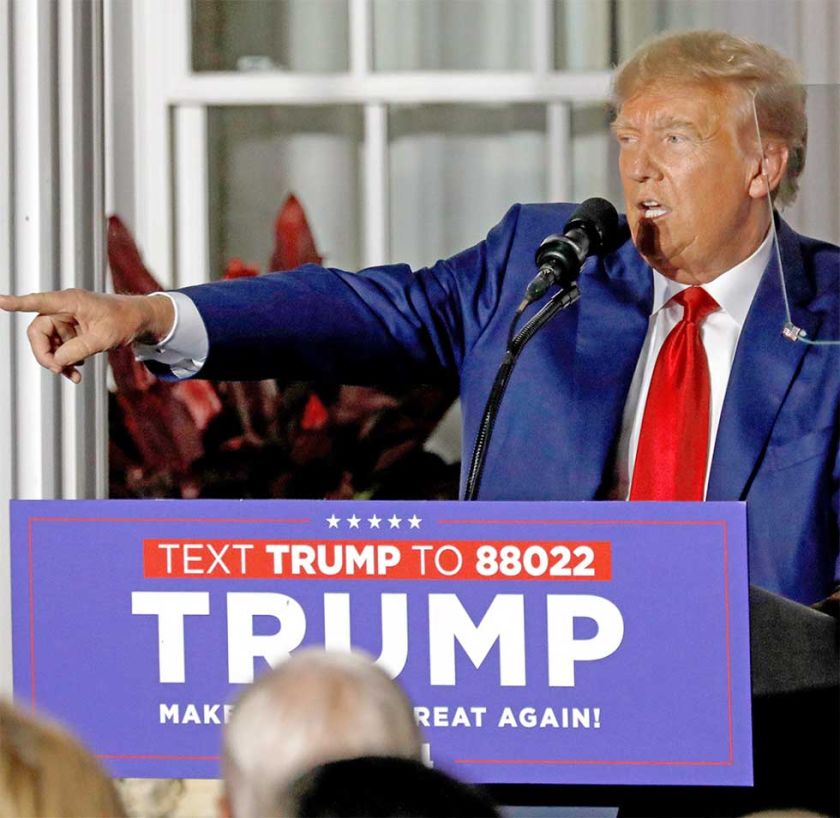 Donald Trump comparece ante una corte en Miami 