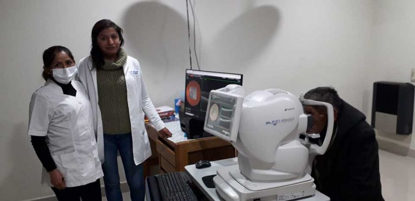Potosí cuenta con equipo de tomografía para detectar glaucoma y otras patologías