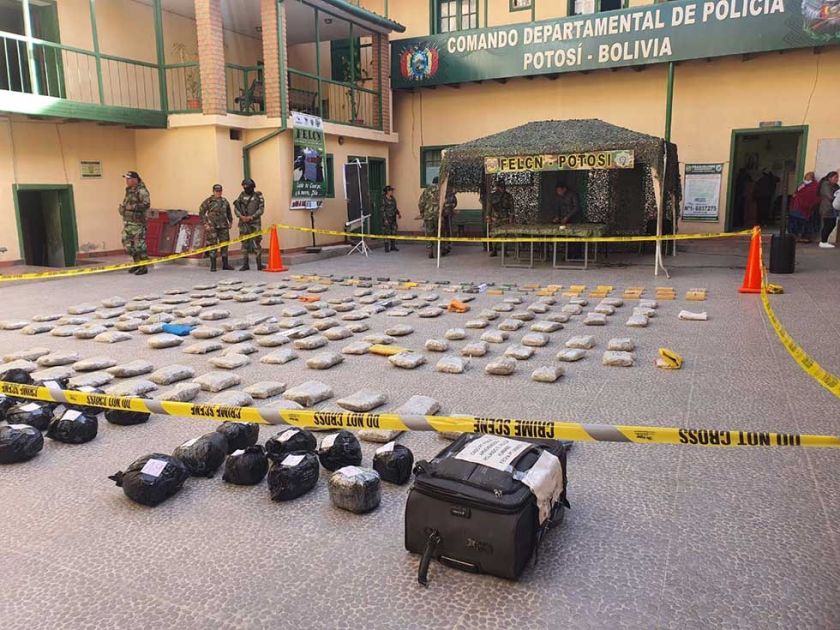 Decomisan droga valuada en más de 338.000 dólares en tres operativos