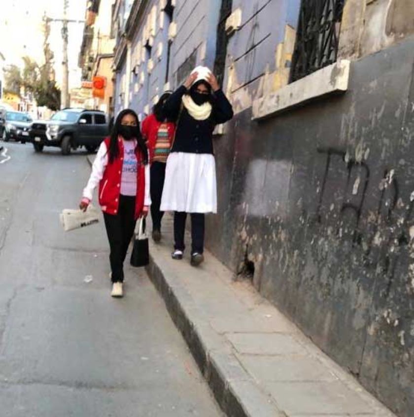 Tres municipios aplican  horario escolar especial por el intenso frío