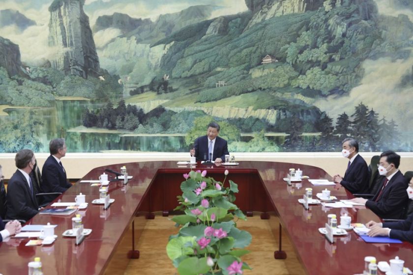 Blinken asegura en Pekín que EEUU no apoya la independencia de Taiwan