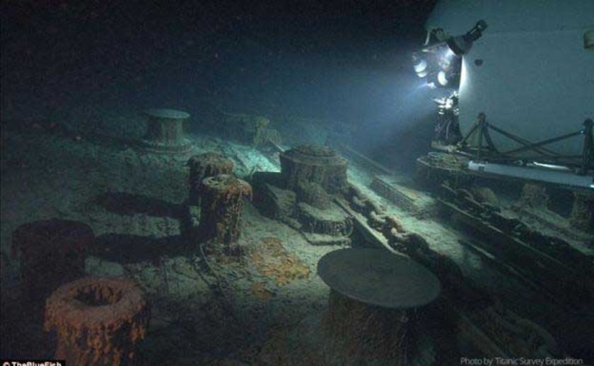 Desaparece submarino que buscaba los restos del Titanic en el Atlantico