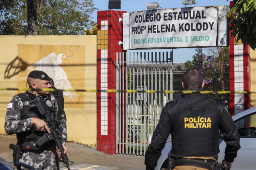 Una alumna muerta y otro herido deja un tiroteo en una escuela del sur de Brasil
