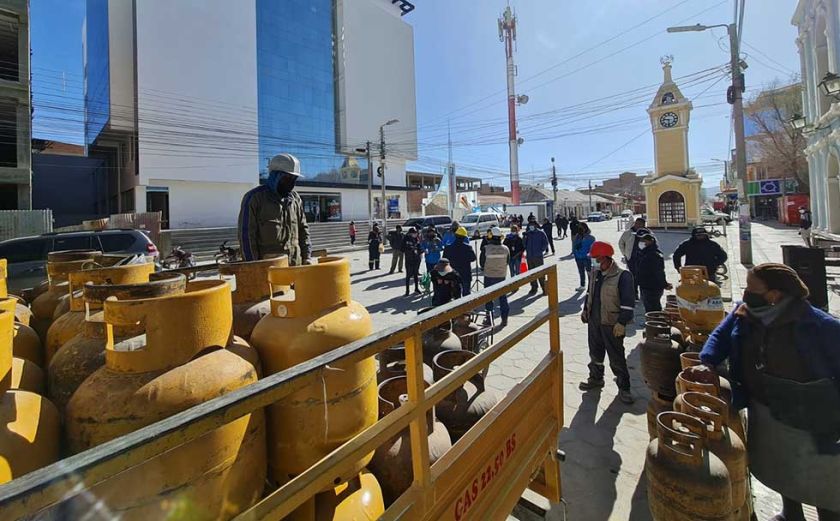 Uso del GLP aumenta  entre un 20 a 30 % en  por el frío en Potosí