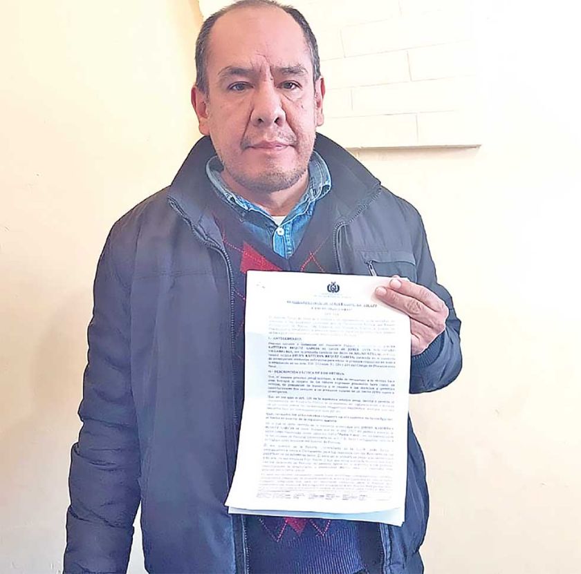 Aprehenden a cura acusado de abuso  sexual en Tarija