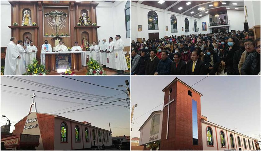 El templo de San Clemente retoma las misas en su nueva infraestructura