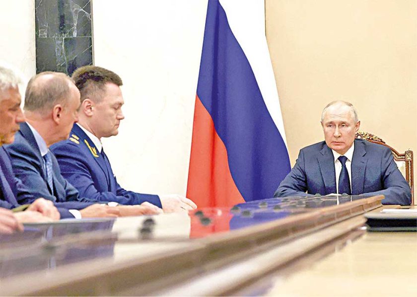 Putin pide a wagneristas unirse al Ejército o irse a Bielorrusia