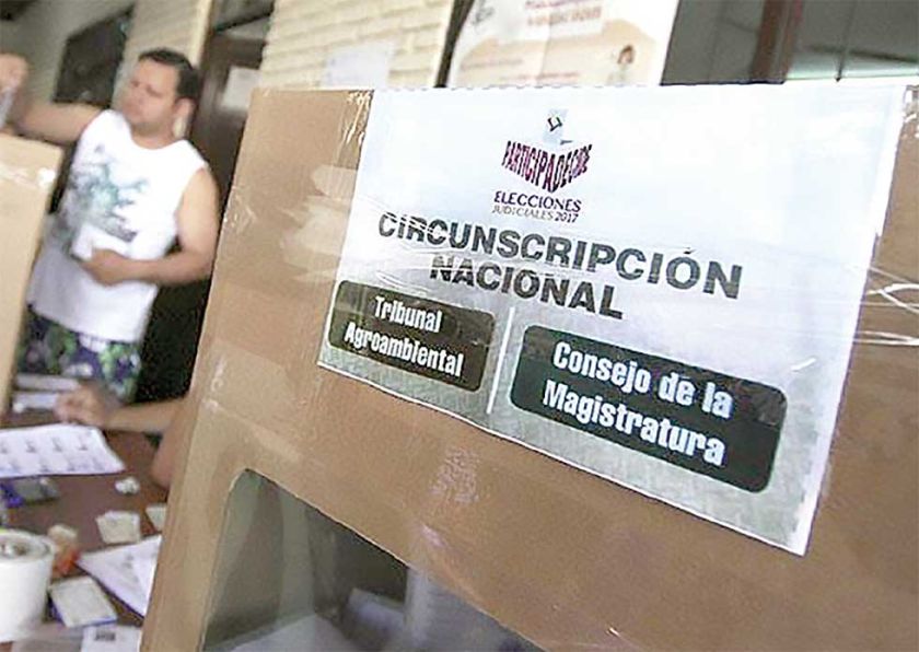 TSE lo analiza: Judiciales  podrían ser en diciembre