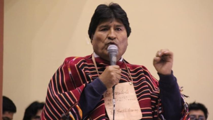 El MAS de Chuquisaca proclama a Morales como candidato presidencial
