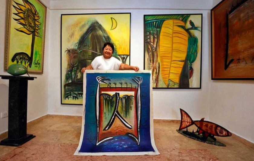 La pintora cubana Fong insta a otros artistas de la isla a perseverar
