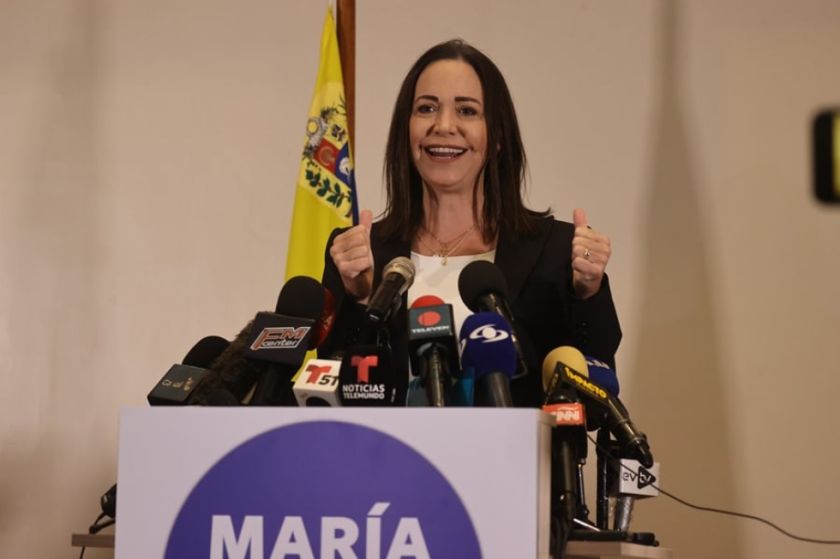 La opositora venezolana María Corina Machado dice que su inhabilitación se volverá contra el Gobierno de Maduro