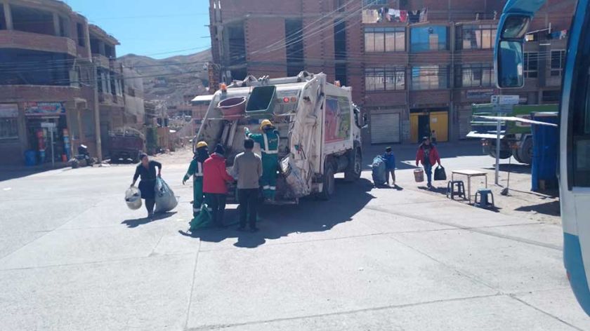 EMAP recolecta 125 toneladas de residuos sólidos día en Potosí