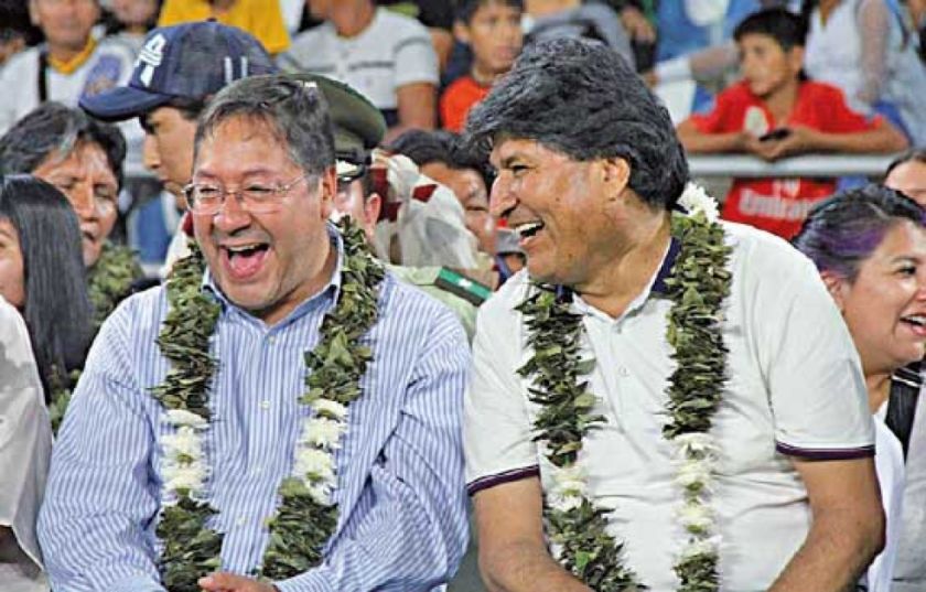 Loza asegura que Evo y Arce “están bien”