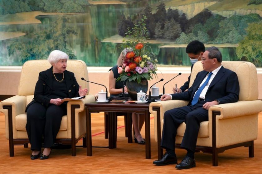 Yellen pide a China “competencia sana” y avisa que “EEUU protegerá su seguridad nacional”