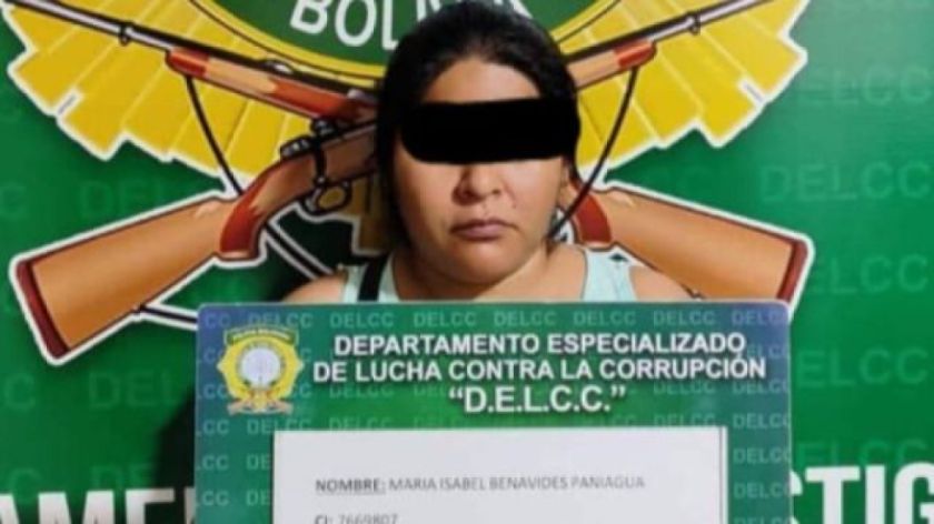 Tras ser acusada de falsificar un certificado, liberan a la esposa de un diputado del MAS