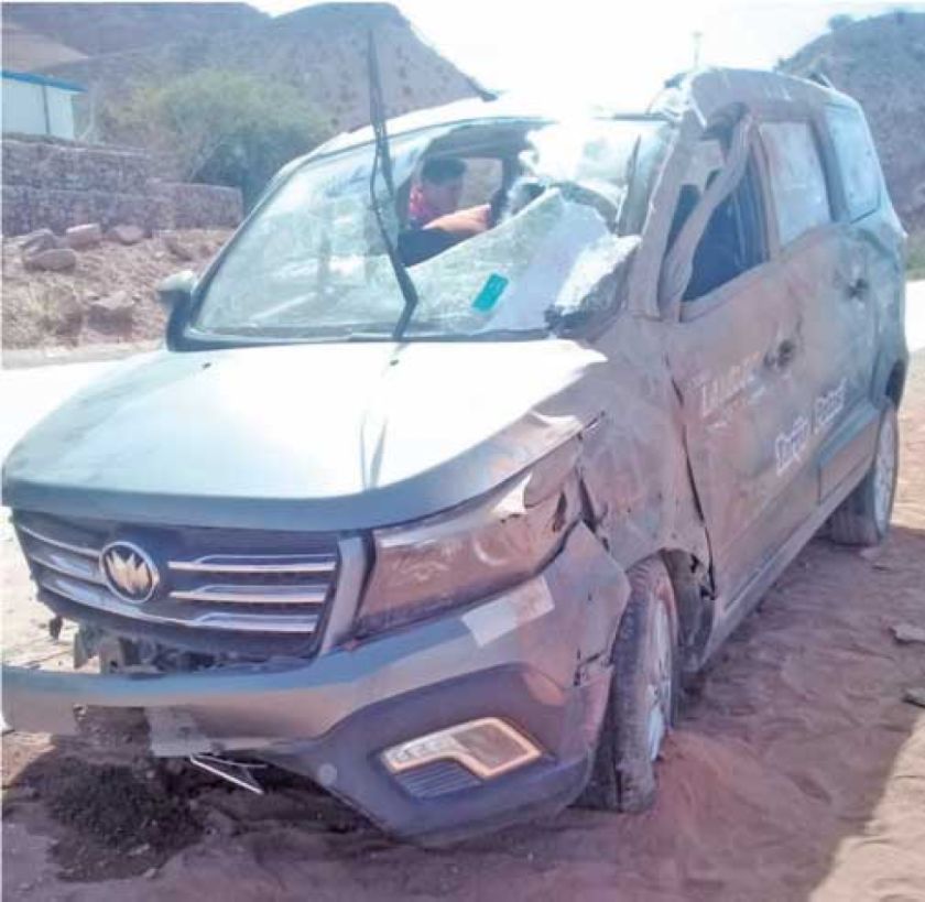 Dos accidentes dejan siete  personas heridas