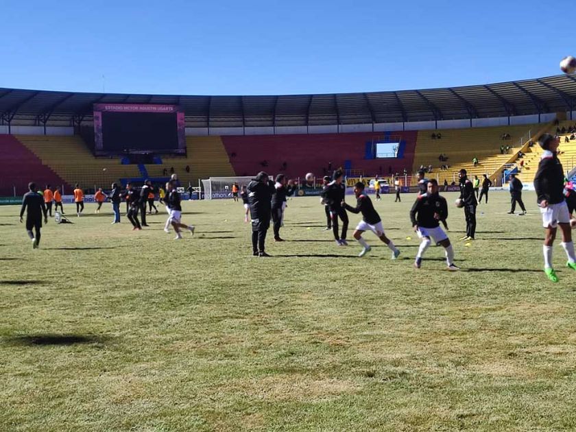 Nacional Potosí cierra sus prácticas hoy con una sesión táctica 