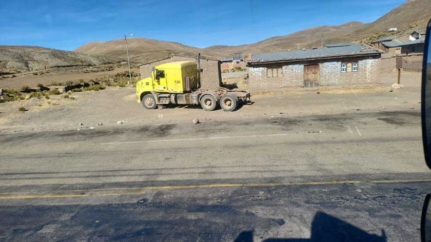 Diprove Potosí coadyuvó en el rescate del camión sustraído en Chile