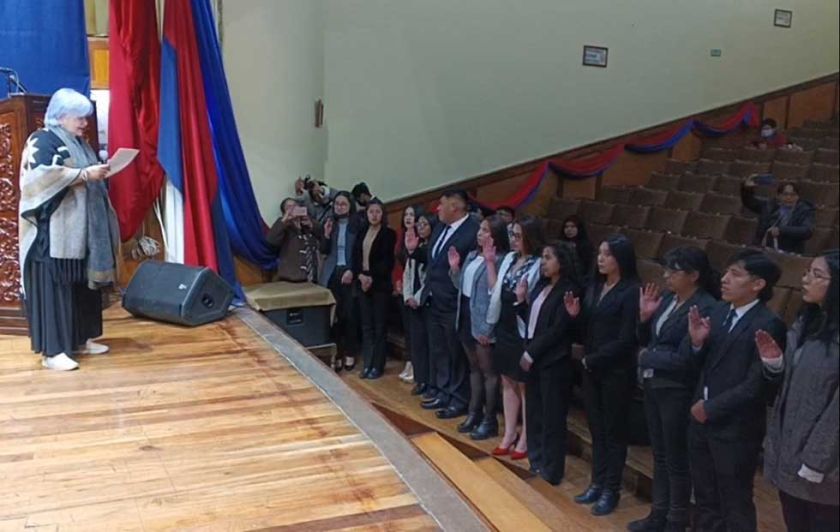 Posesionan al Parlamento Andino de la UATF en Potosí