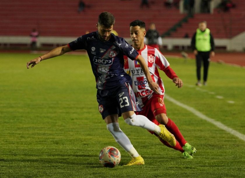 Cristaldo aproxima a Nacional Potosí a la punta
