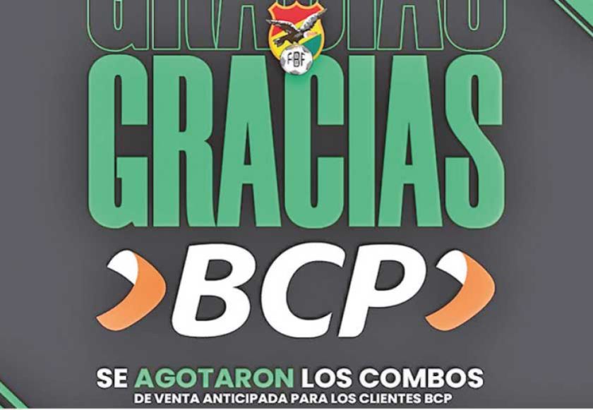 FBF: Primeros combos se agotan