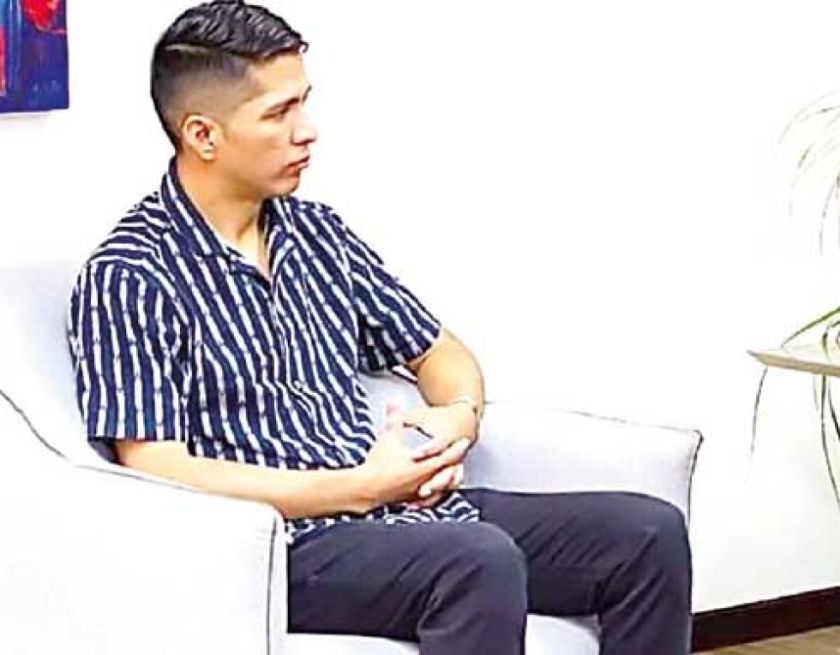 Andrónico se aproxima a empresarios cruceños