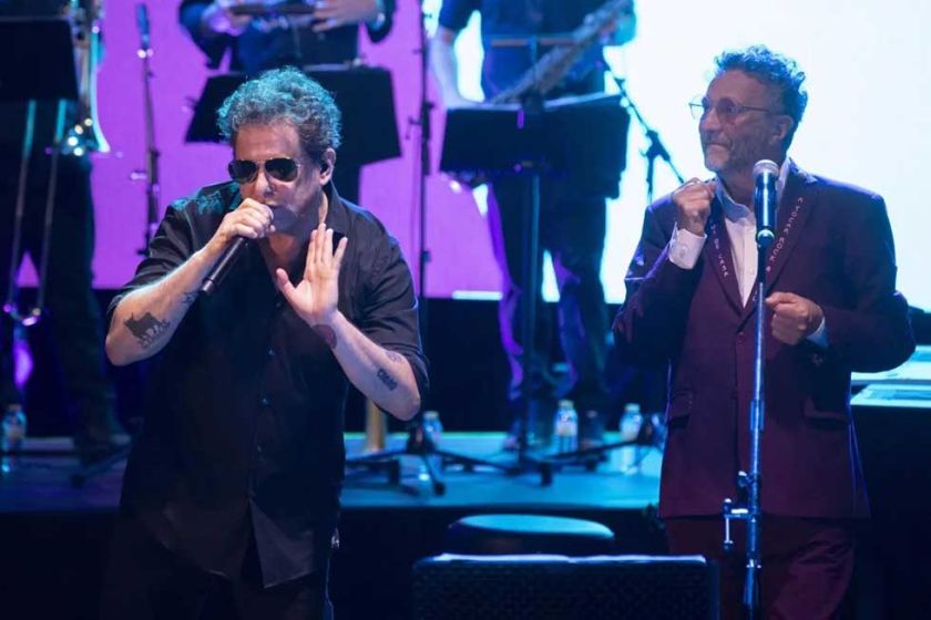 Fito Páez y Andrés Calamaro deleitan en Cartagena, España