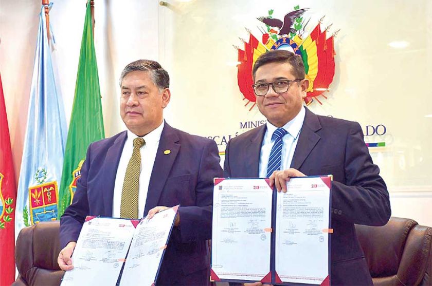 Sucre: Fiscalía y Alcaldía  compartirán información