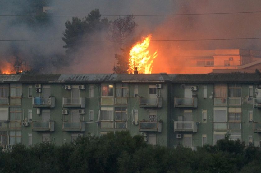 Incendios, tormentas, calor abrasador… Italia vive “uno de los días más complicados de las últimas décadas”