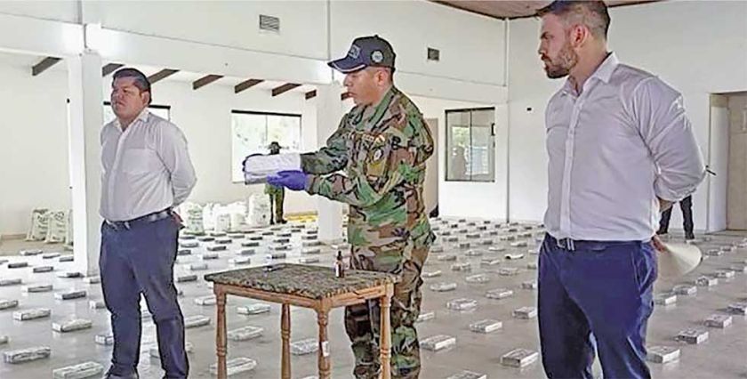 Incautan 600 kilos de cocaína en seis operativos de la Felcn