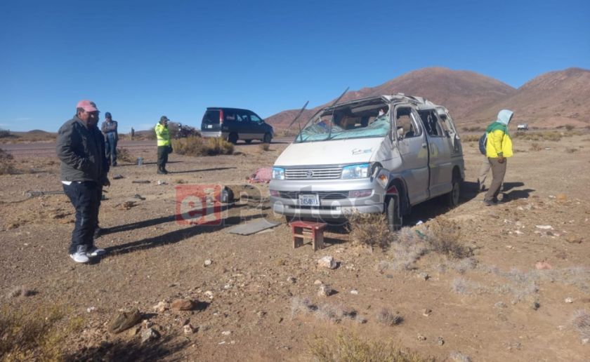Accidente de tránsito cobra la vida de dos personas en el camino a Tupiza