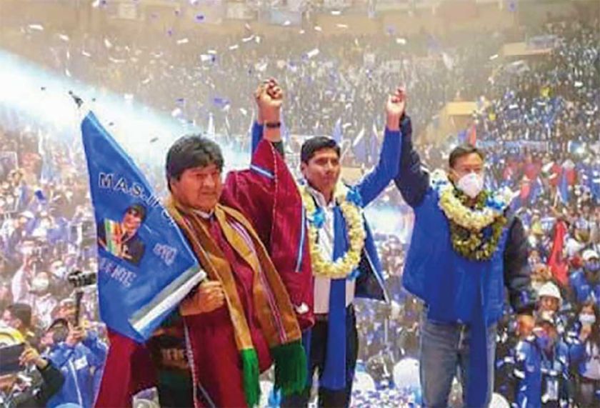 Crece pugna en el MAS por sede de su congreso 