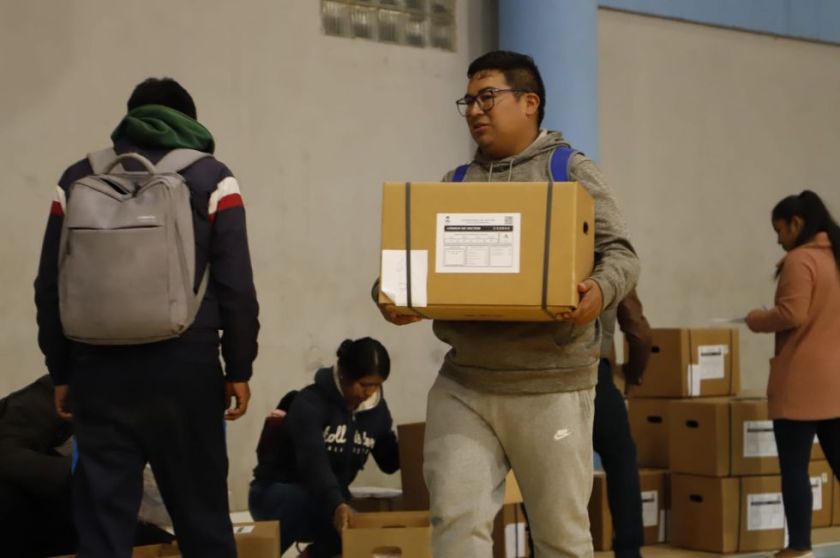 Censo Experimental con más de 1.200 voluntarios en Capinota ya está en marcha