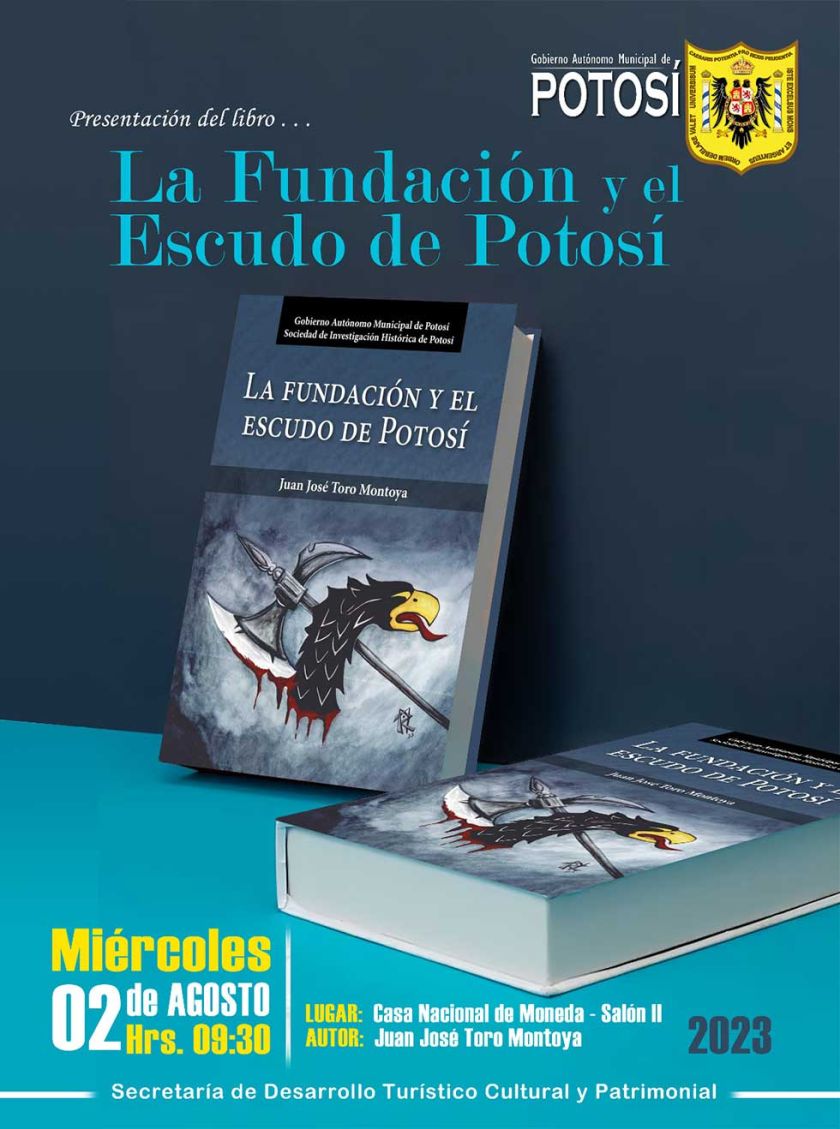 Presentan el libro  “La fundación y el escudo de Potosí”