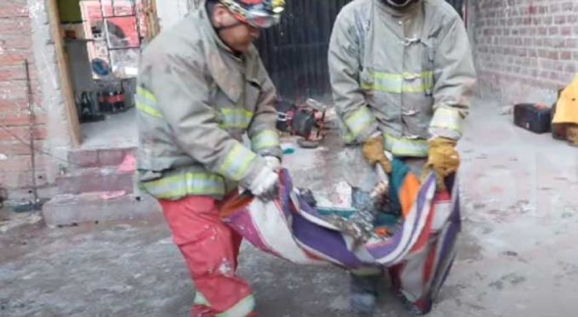 Encuentran cuerpo de una niña casi en cenizas tras un voraz incendio