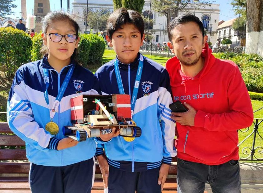 Campeones de robótica piden apoyo para su viaje a Panamá