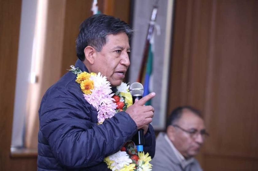 Choquehuenca cita al oficialismo y oposición a reunión por las elecciones judiciales