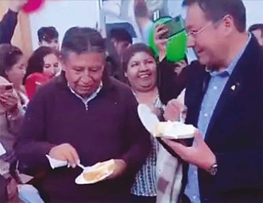 Lucho y David festejan sus 1.000 días en el Gobierno