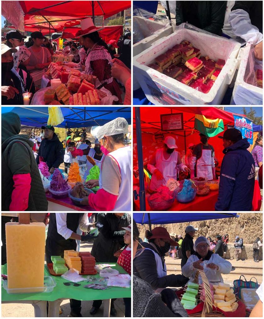 La Salteña Potosina y el helado tradicional brillaron en la feria