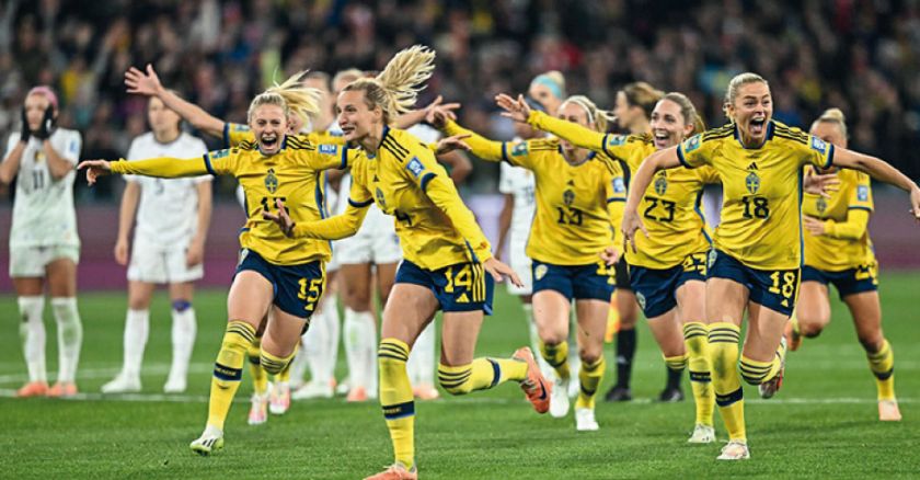 Suecia elimina a Estados Unidos en cuartos de final