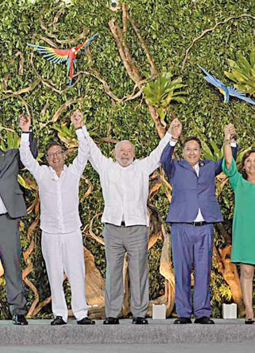 Cumbre amazónica adopta una “ambiciosa” agenda