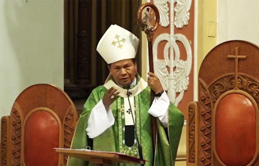 Monseñor Leigue: hay gente que la Iglesia es oposición y quiere que se hunda