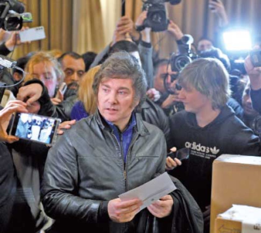 Milei se posiciona como el más votado: Argentina