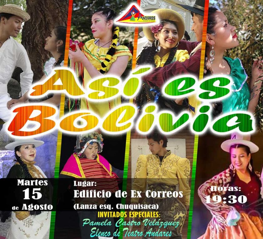 Academia de Danza Andares presenta homenaje a Bolivia