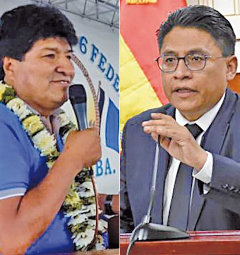 Lima anuncia juicio a Evo  y este advierte un fracaso