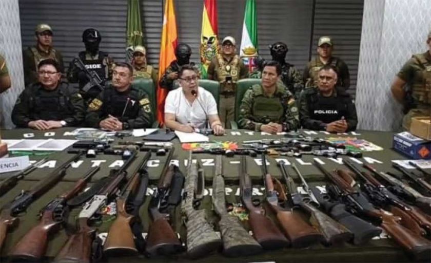 Aparece el dueño de las armas incautadas